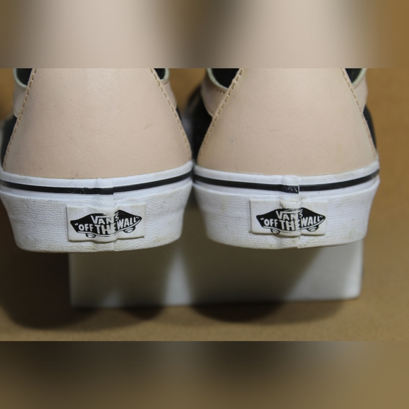 Vans Sk8-Hi reissue, black/veggie tan. EUC, men's 8 - Picture 8 of 14